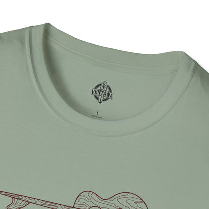 Santa Cruz Guitar Collab Soft Style U.S. Cotton T-Shirt