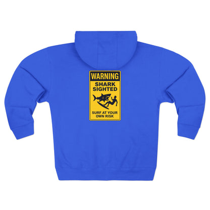 Shark Sighted Zip Hoodie