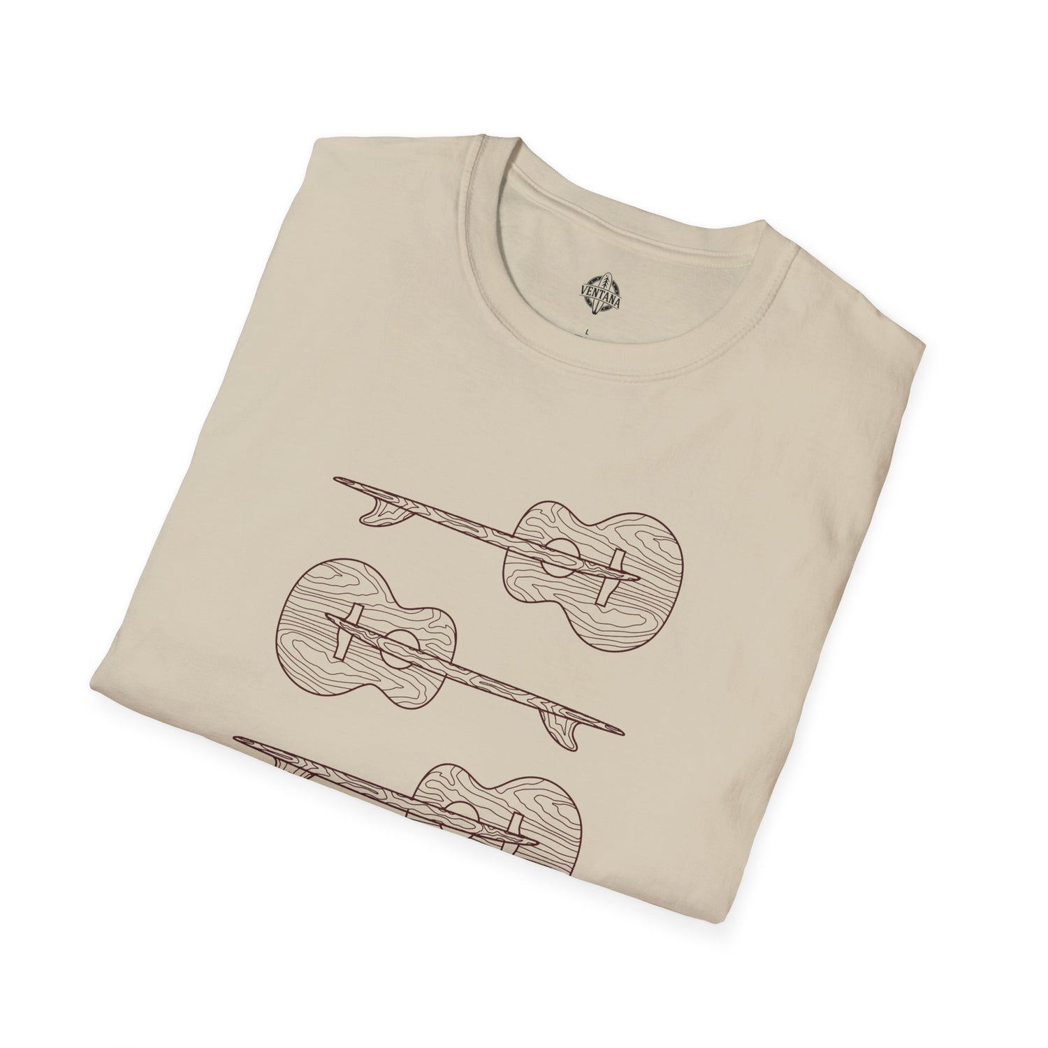 Santa Cruz Guitar Collab Soft Style U.S. Cotton T-Shirt
