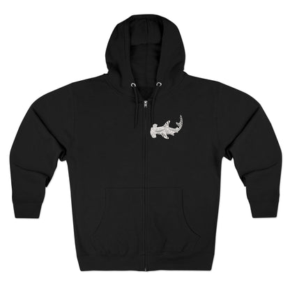 Ventangle Hammerhead zip fleece hoodie image 5