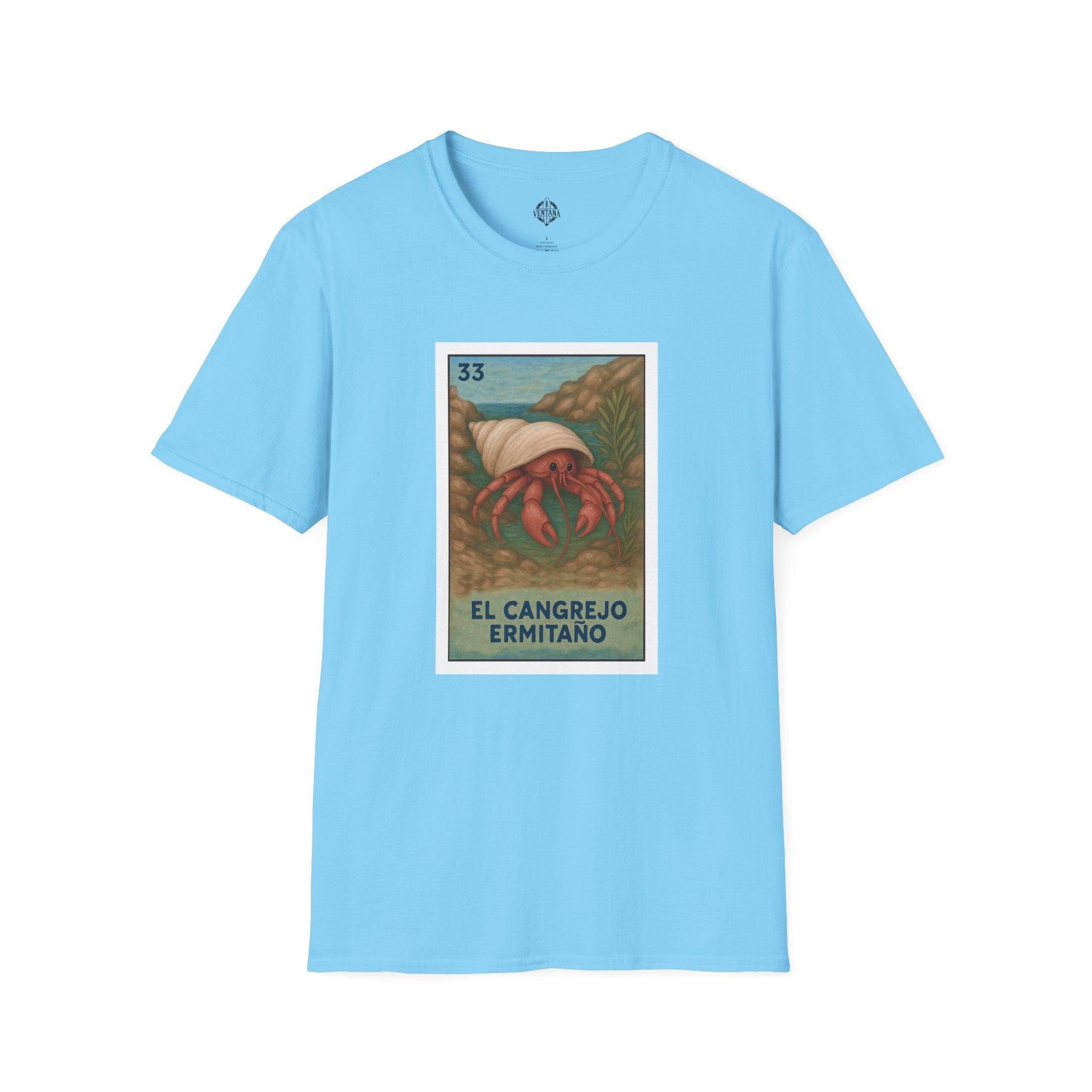 Hermit Crab Lotería cotton t-shirt image 10