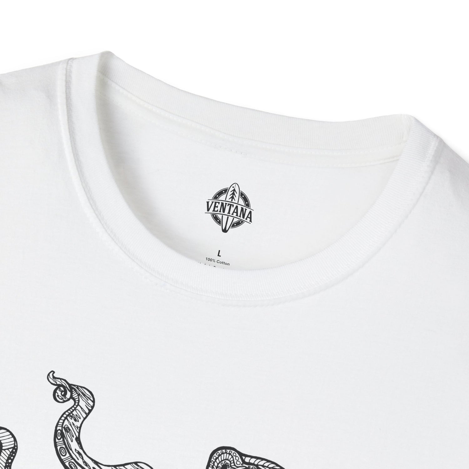 Ventangle Octopus cotton t-shirt image 18
