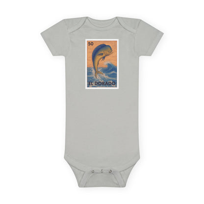 Dorado Lotería baby cotton onesie image 4