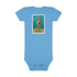 Seahorse Lotería baby cotton onesie image 1
