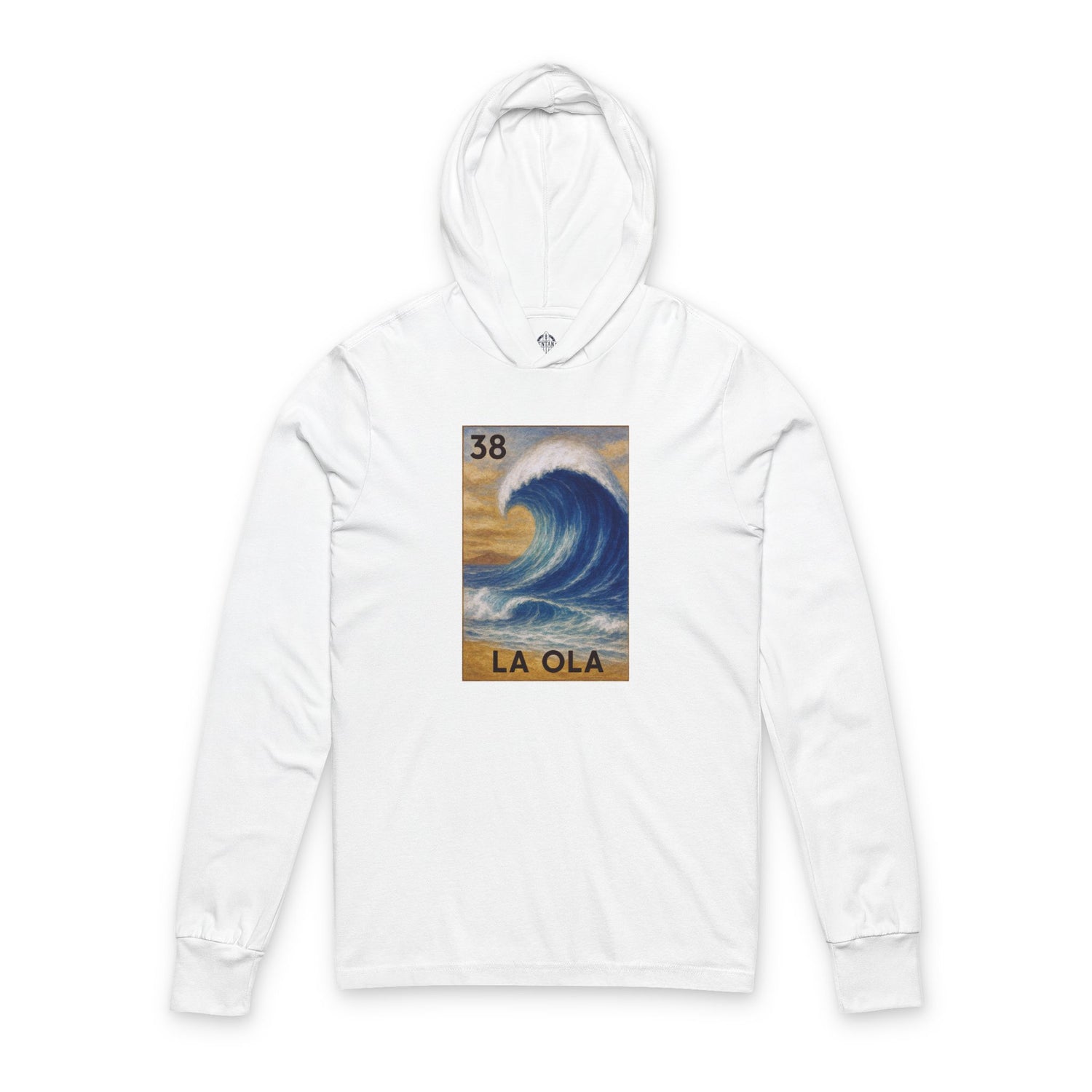 Wave Loteria hooded long sleeve t-shirt image 3