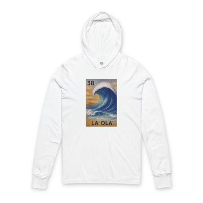 Wave Loteria hooded long sleeve t-shirt image 3