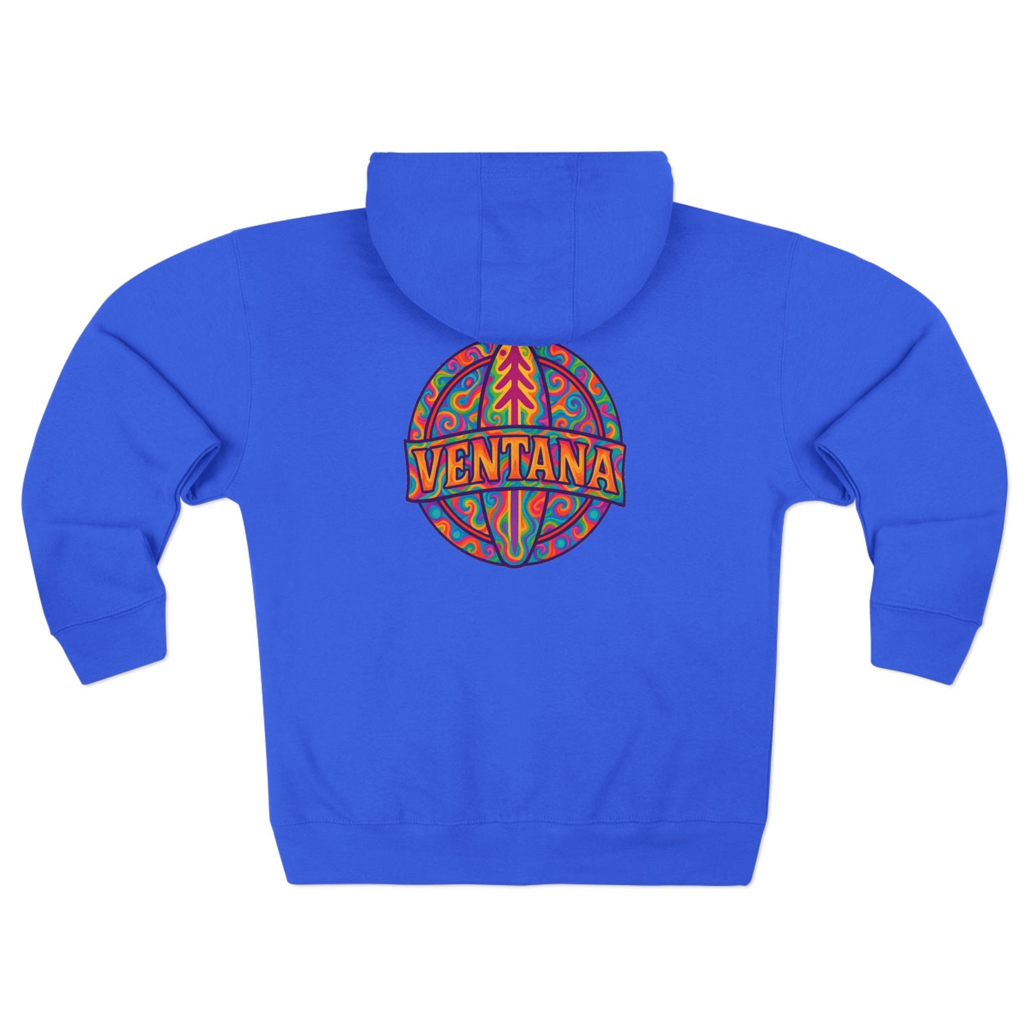 Ventana Psychedelic Treefish Logo Zip Hoodie