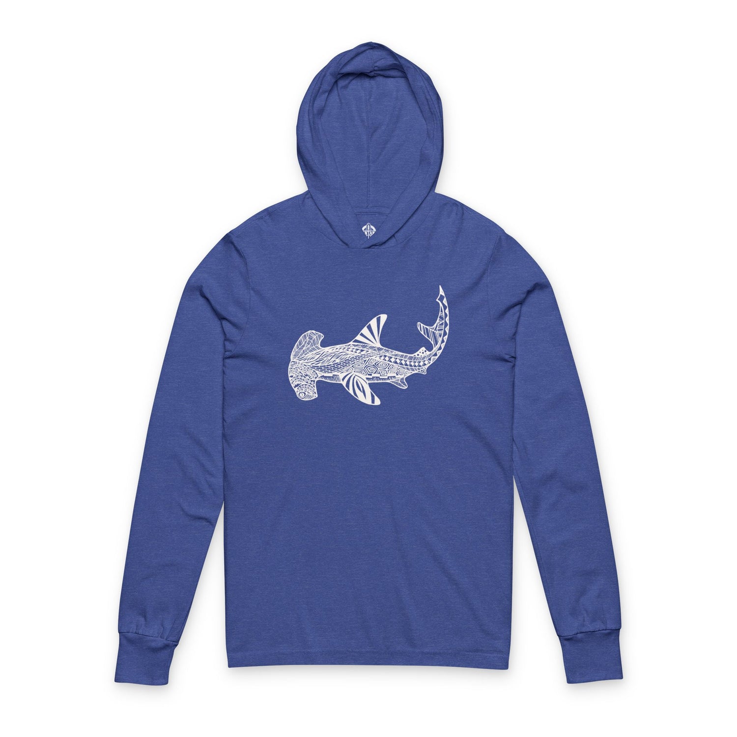Ventangle Hammerhead cotton hooded long sleeve t-shirt image 6
