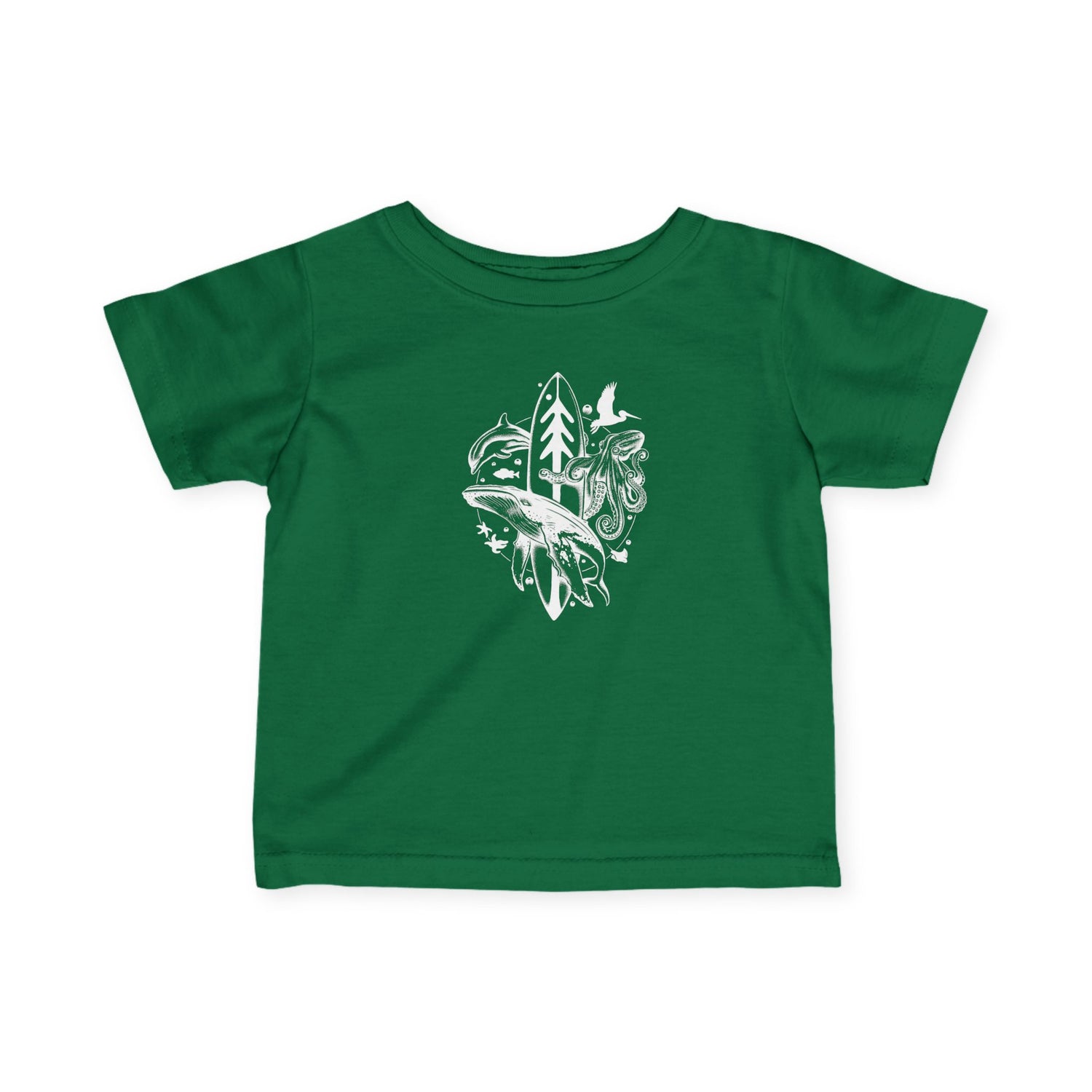 Ventana Monterey Bay by Thiago Bianchini infant cotton t-shirt image 8
