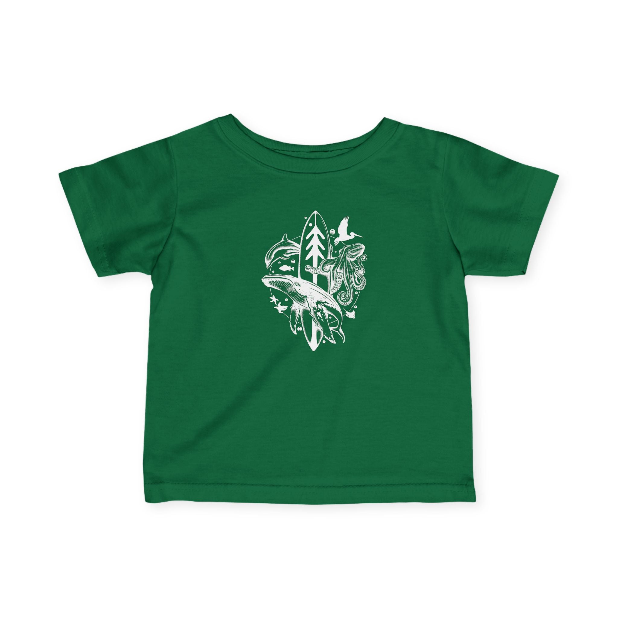 Ventana Monterey Bay by Thiago Bianchini infant cotton t-shirt image 8