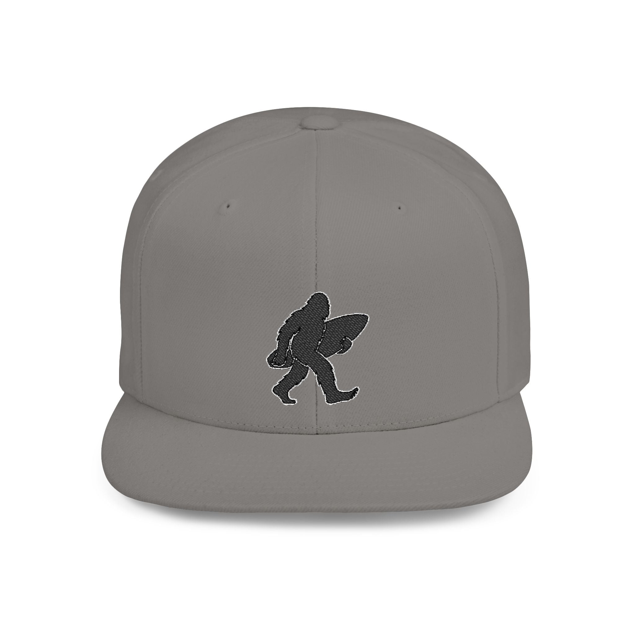 Ventana Surfsquatch Embroidered Flat Bill Snapback Hat