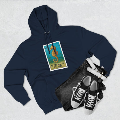 Seahorse Lotería Fleece Hoodie