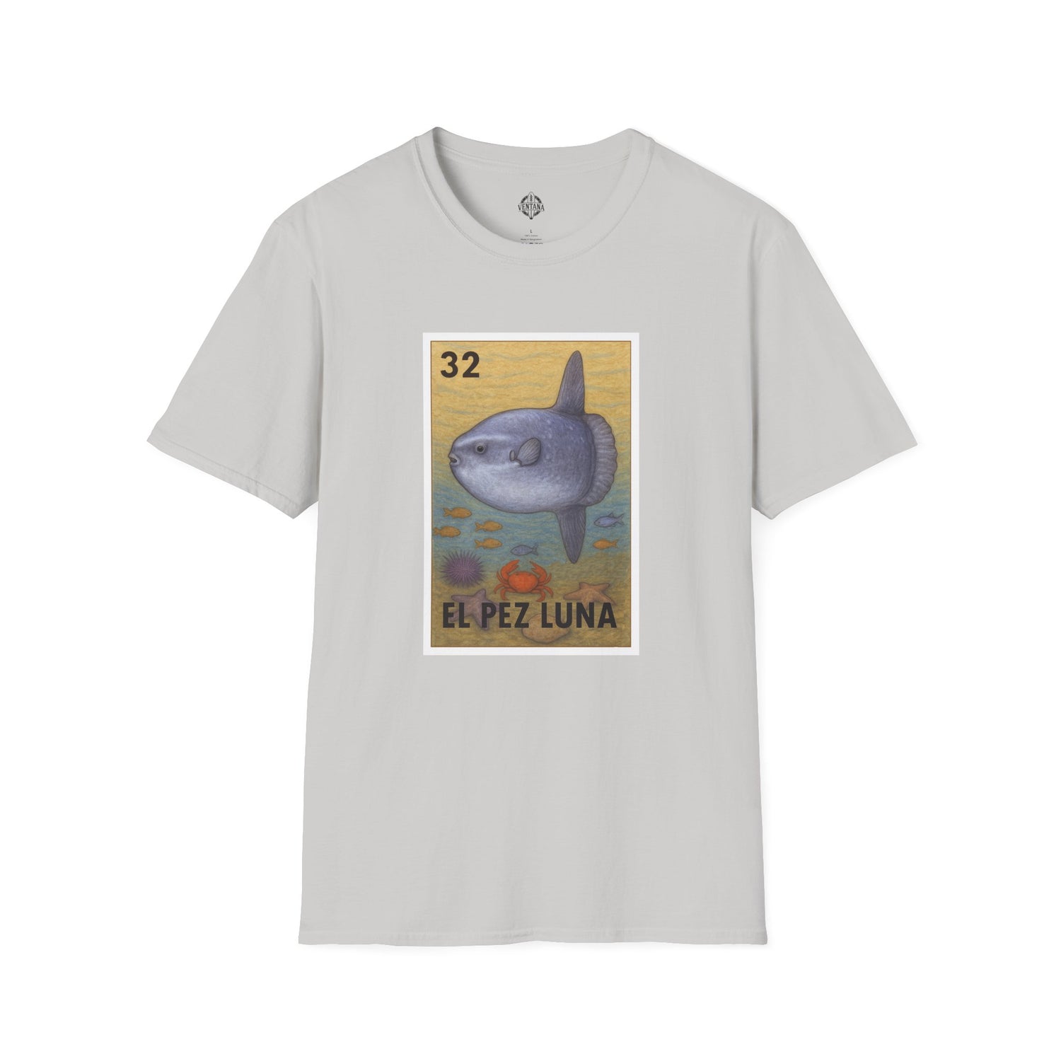 Sunfish Lotería cotton t-shirt image 5