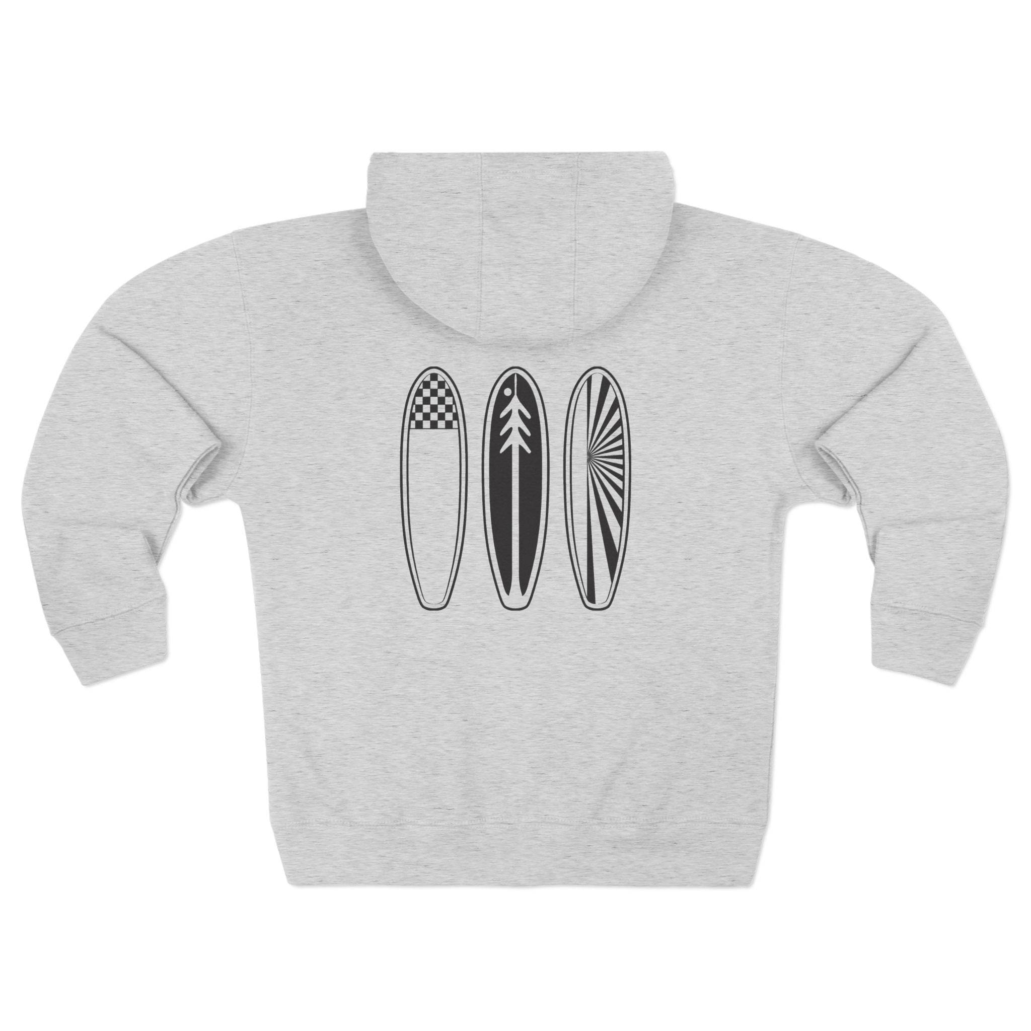 Ventana Three Board zip fleece hoodie image 7