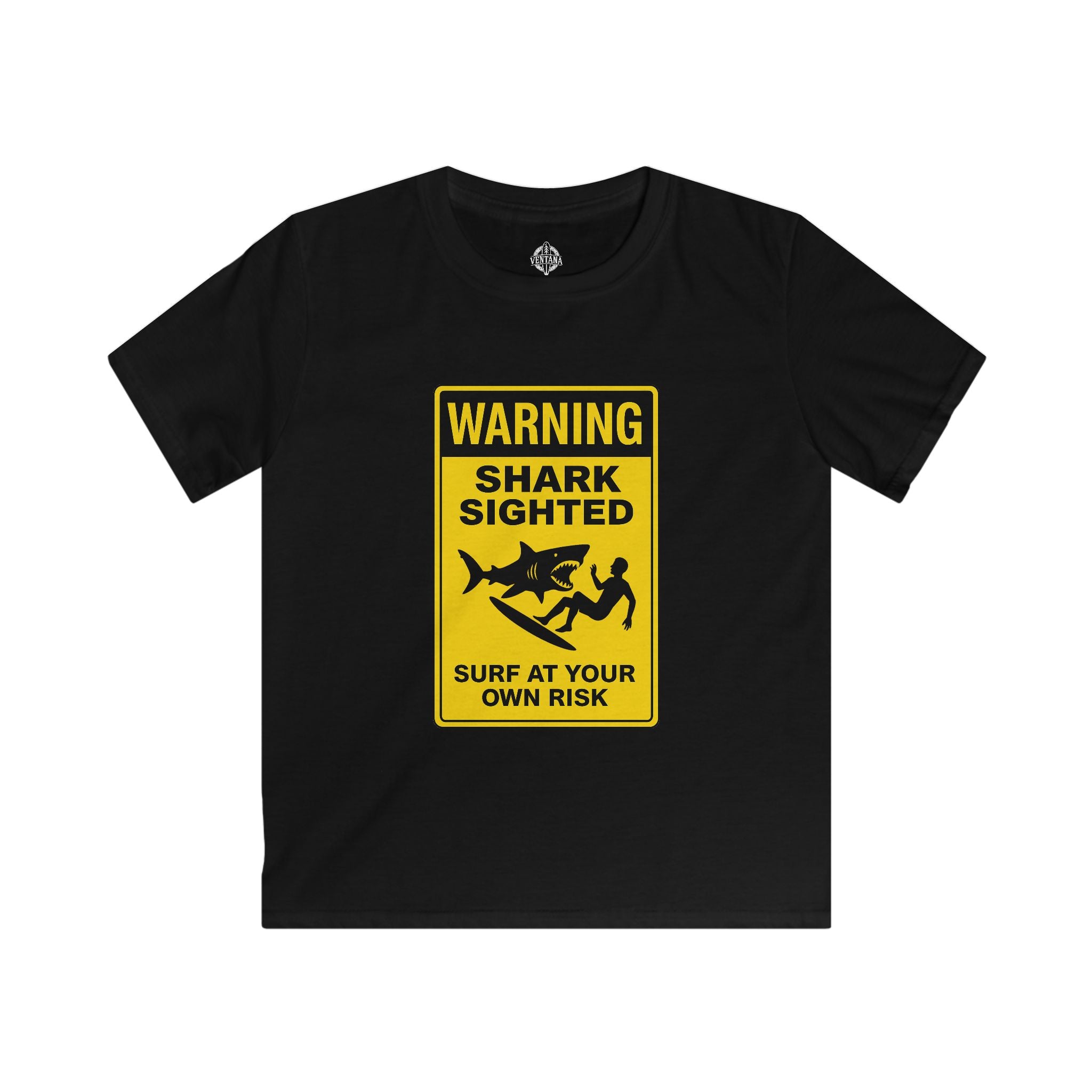 Shark Sighted kids soft style t-shirt image 5