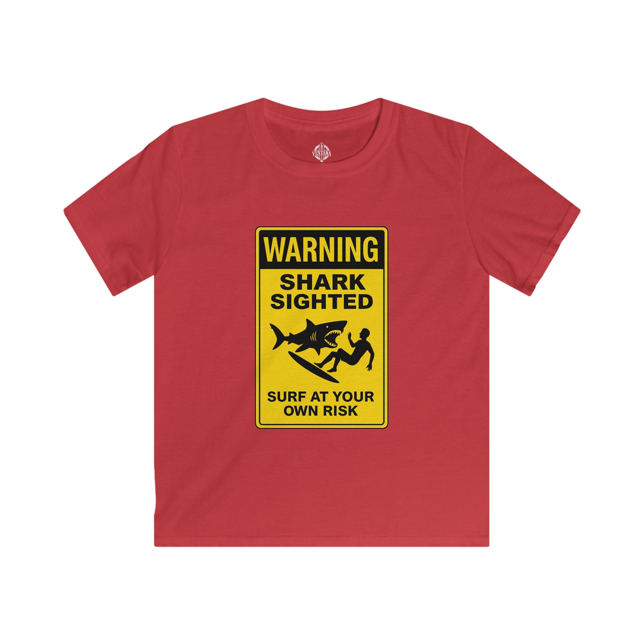 Shark Sighted kids soft style t-shirt image 12