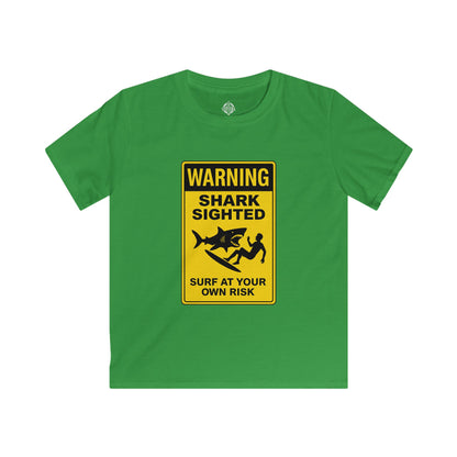 Shark Sighted kids soft style t-shirt image 8