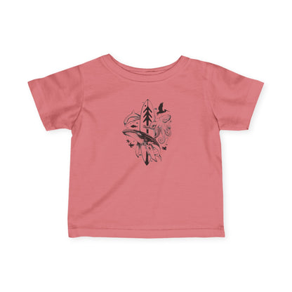 Ventana Monterey Bay by Thiago Bianchini infant cotton t-shirt image 17
