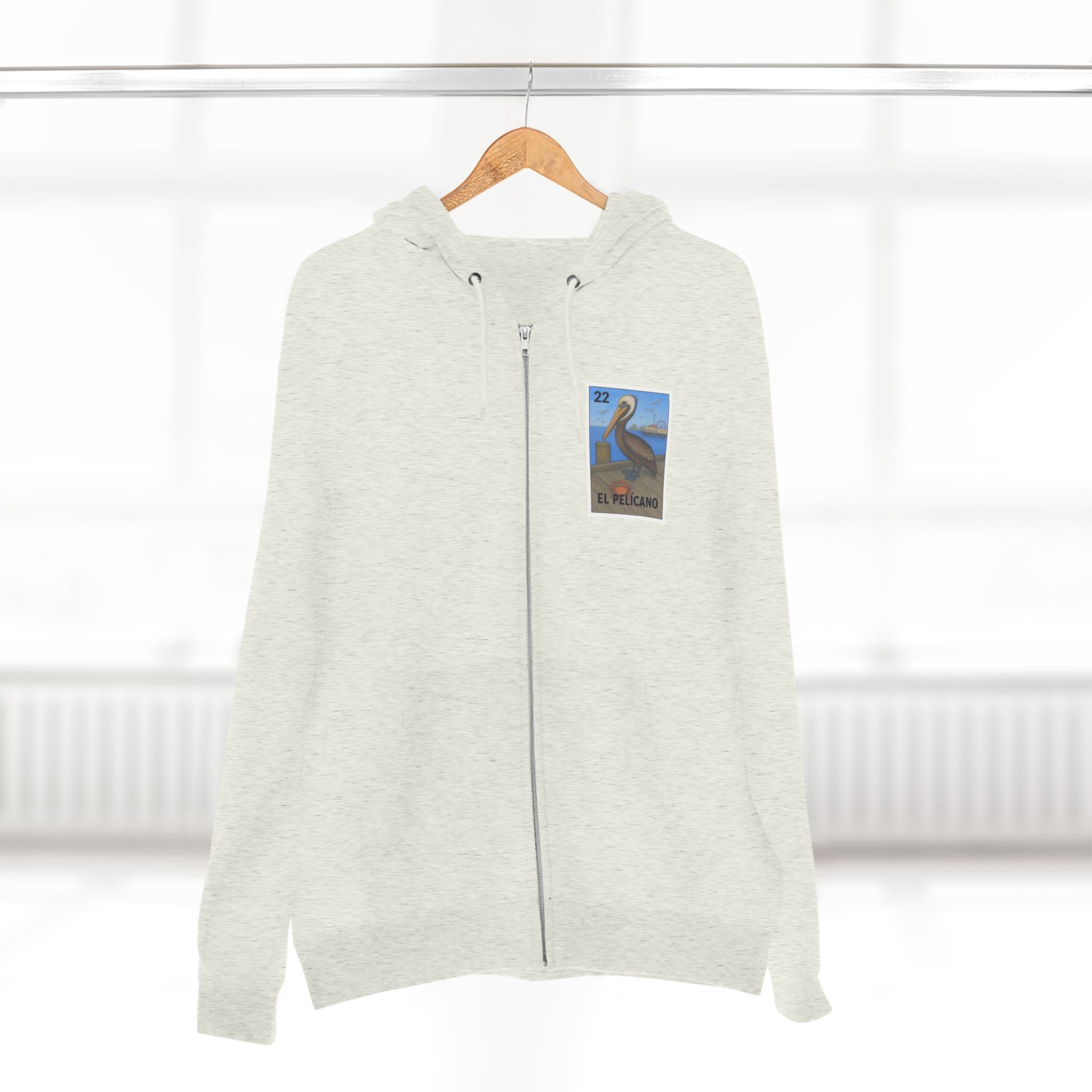 Pelican Lotería Zip Hoodie