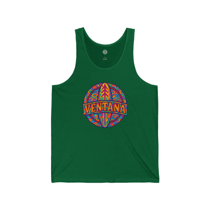 Ventana Psychedelic Treefish Logo jersey tank top image 8