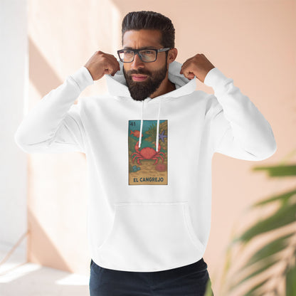 Crab Lotería fleece hoodie image 14