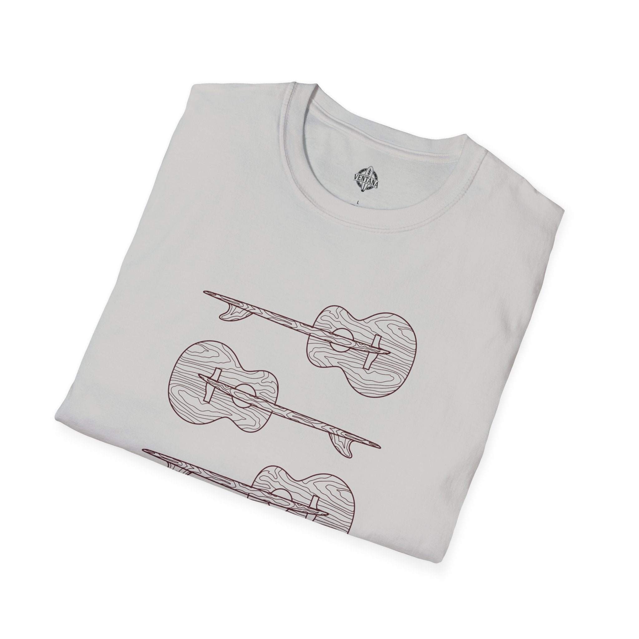 Santa Cruz Guitar Collab Soft Style U.S. Cotton T-Shirt