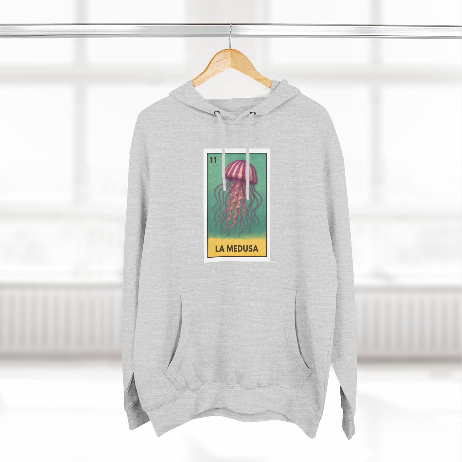 Sea Jelly Lotería fleece hoodie image 19