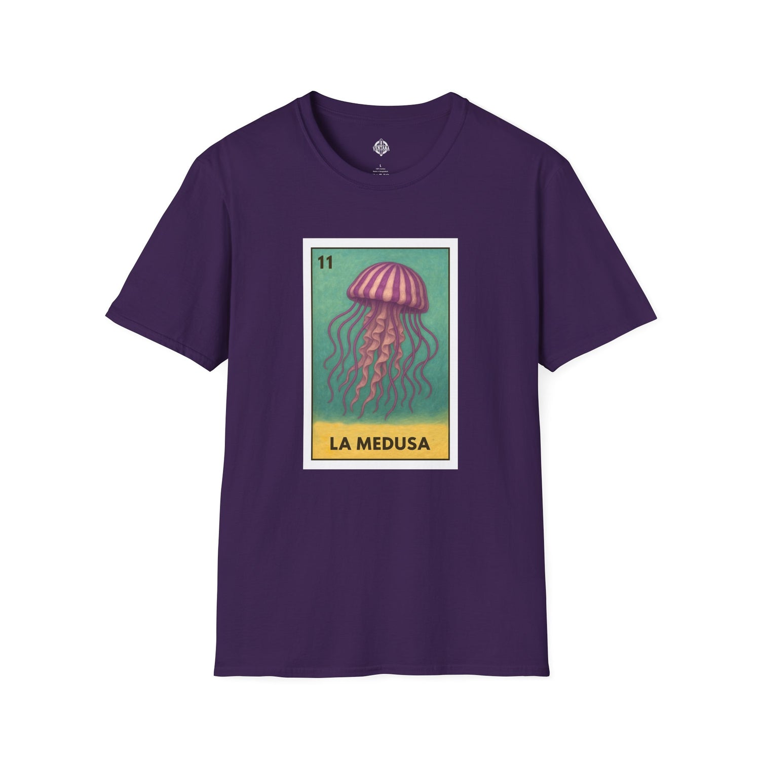Sea Jelly Lotería cotton t-shirt image 14