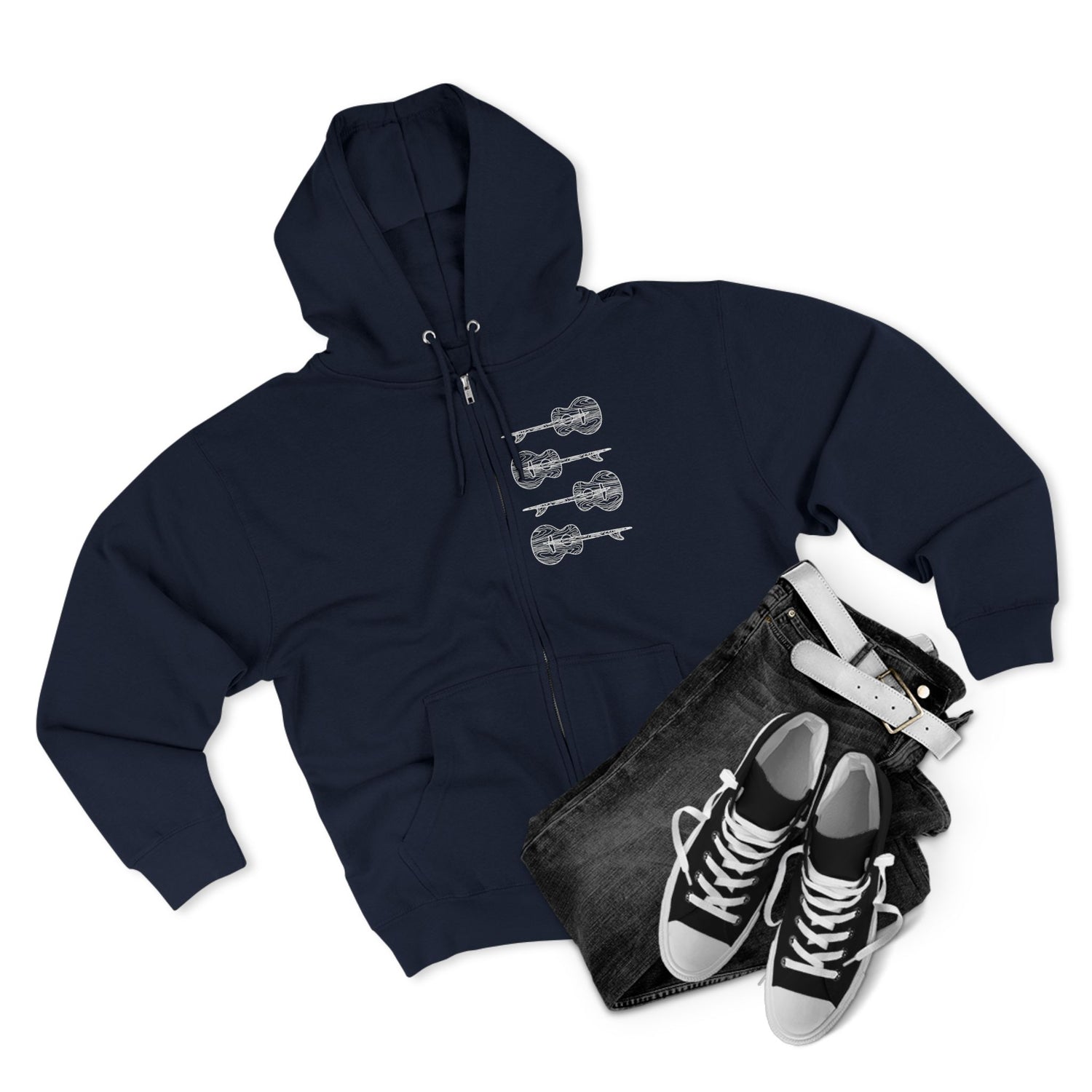 Ventana Santa Cruz Guitar Collab Zip Hoodie