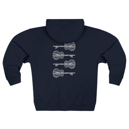 Ventana Santa Cruz Guitar Collab Zip Hoodie