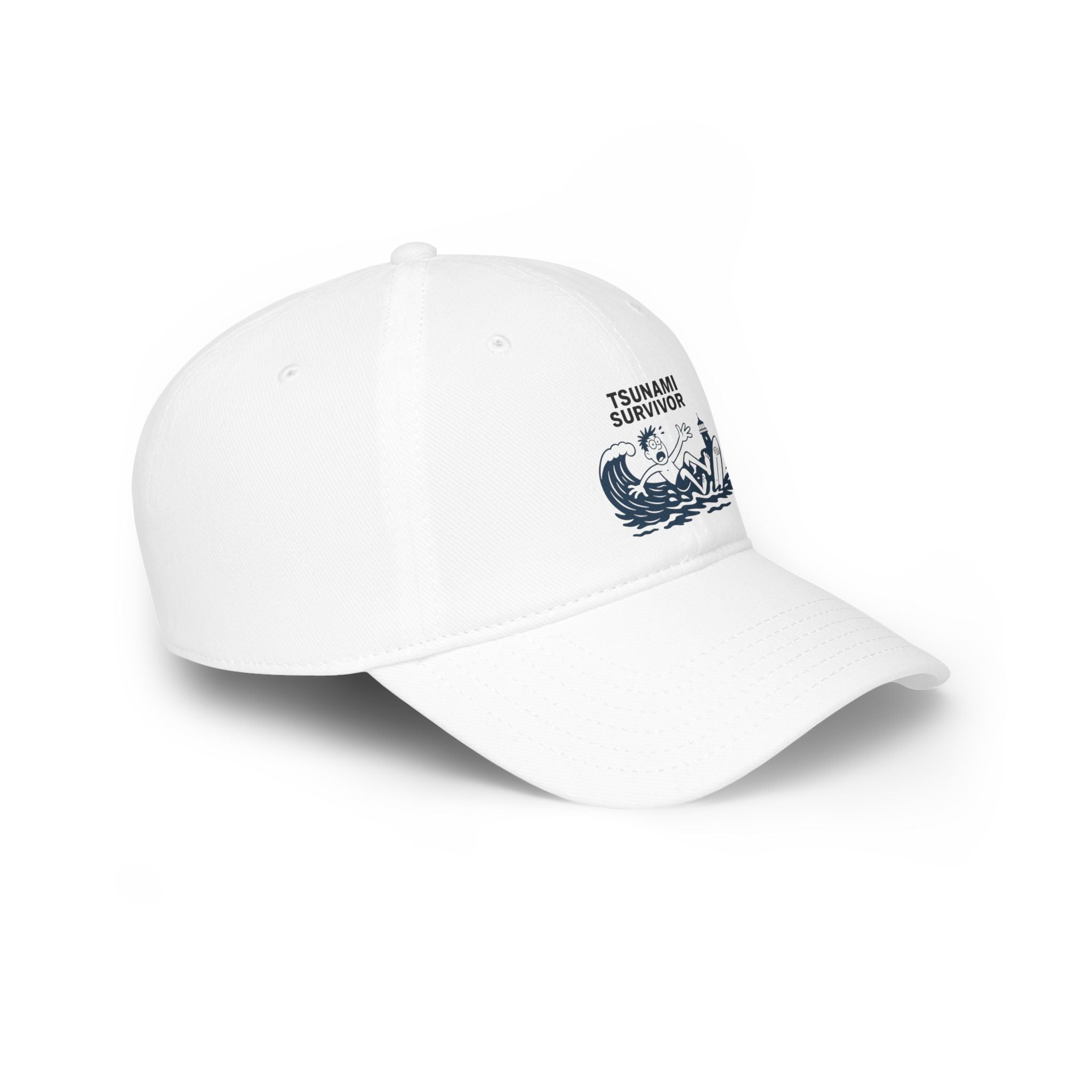 Tsunami Survivor - 100% Cotton Baseball Cap