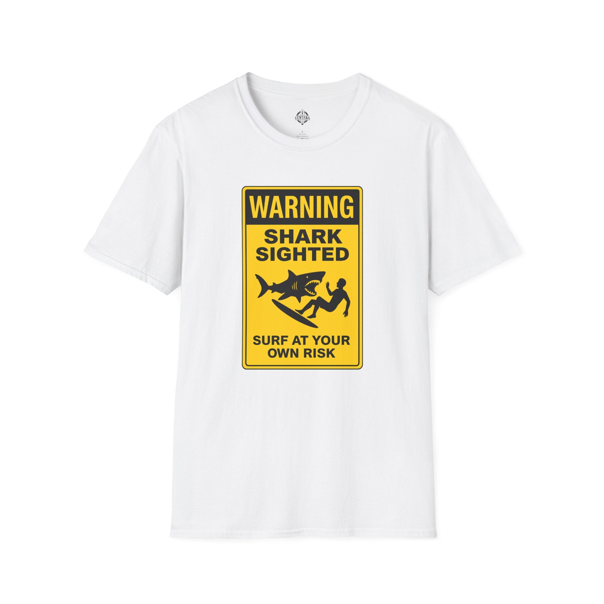 Shark Sighted cotton t-shirt image 6