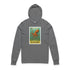 Octopus Lotería cotton hooded long sleeve t-shirt image 2