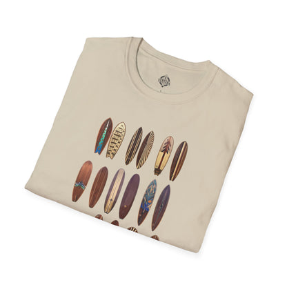 Ventana Wooden Surfboards Unisex - Soft Style U.S. Cotton T-Shirt