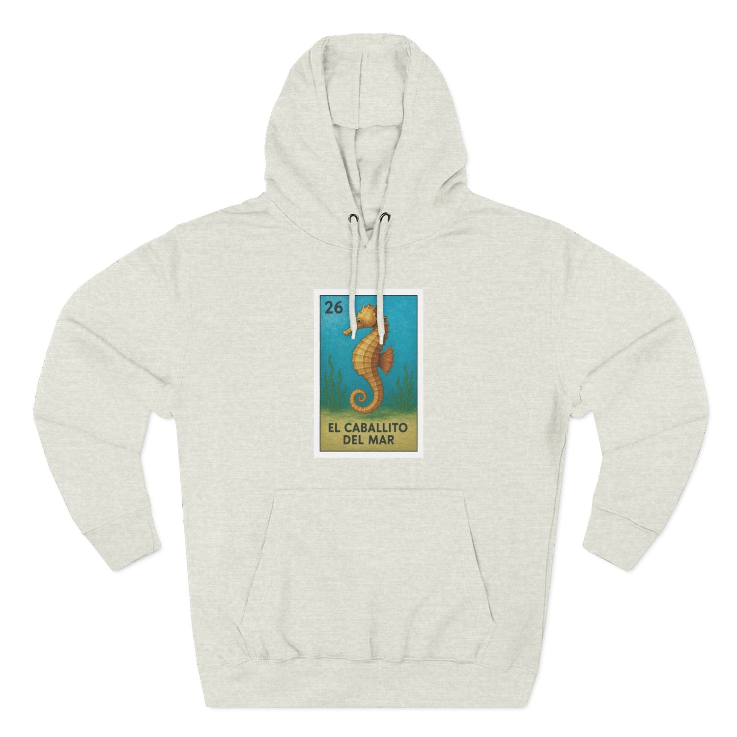 Seahorse Lotería fleece hoodie image 2