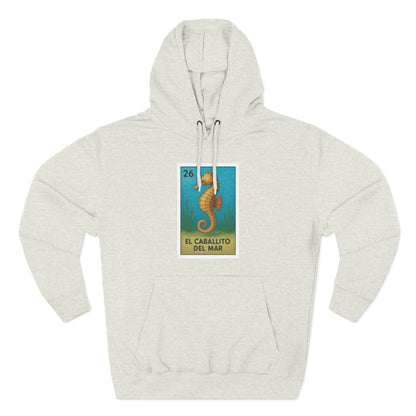 Seahorse Lotería fleece hoodie image 2