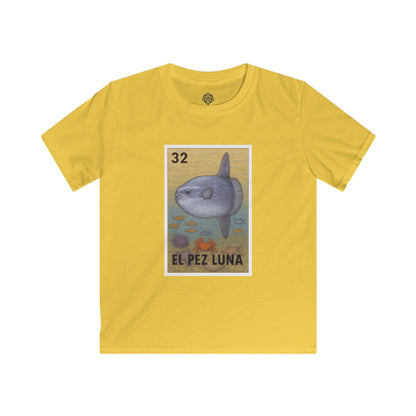 Sunfish Lotería kids soft style t-shirt image 7