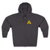 Electric Surfer zip fleece hoodie image 3