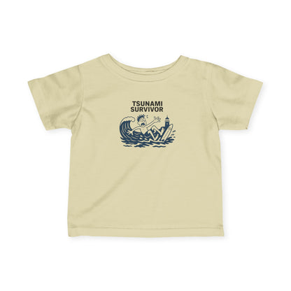 Tsunami Survivor - Infant 100% Cotton T-Shirt