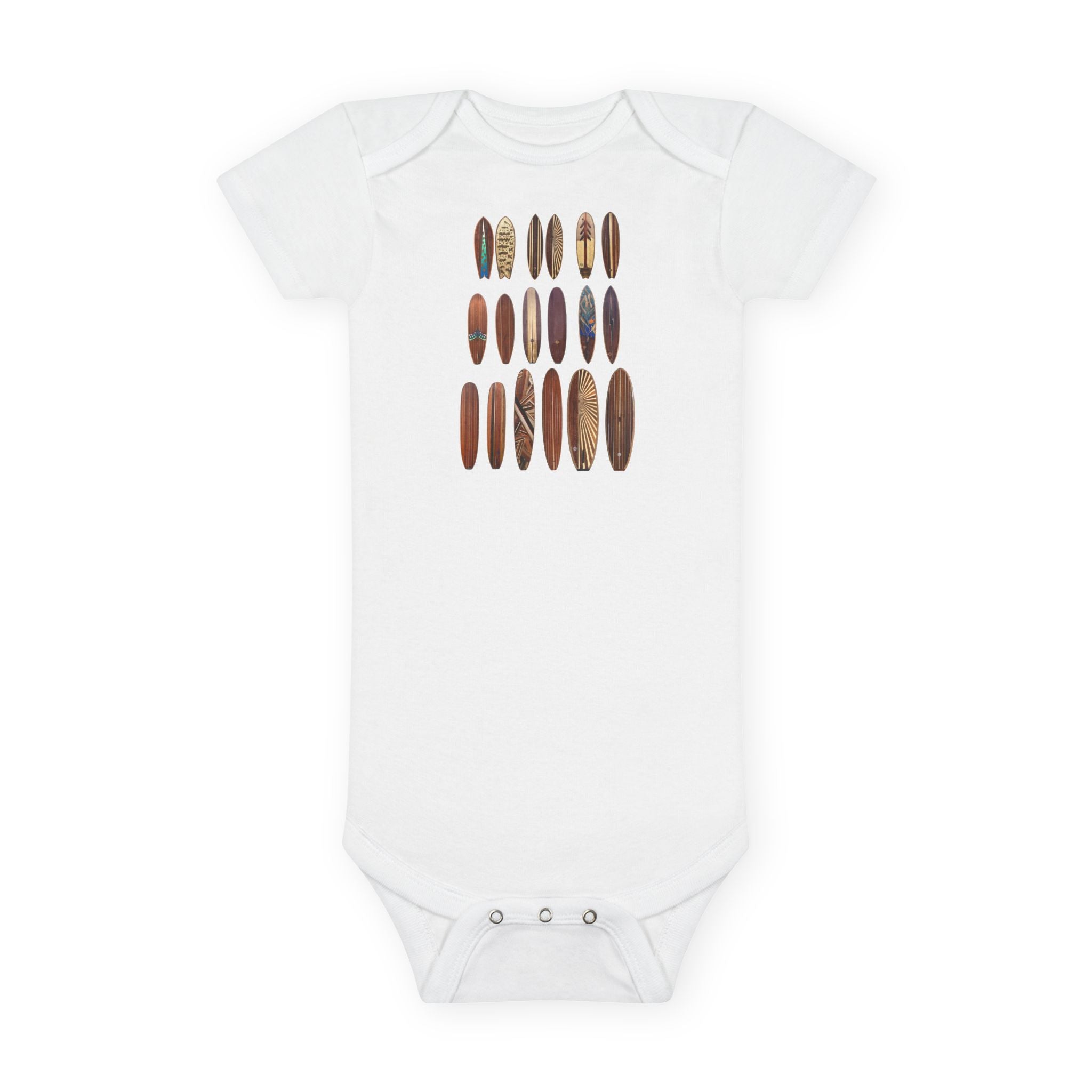 Ventana Wooden Surfboards baby cotton onesie image 3