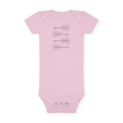 Ventana Santa Cruz Guitar Collab baby cotton onesie image 2