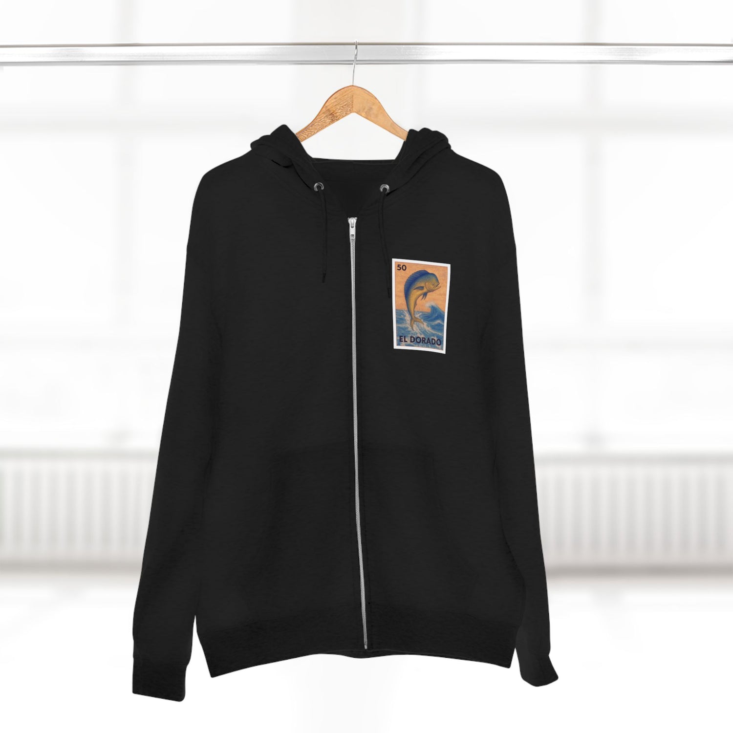 Dorado Lotería zip fleece hoodie image 19