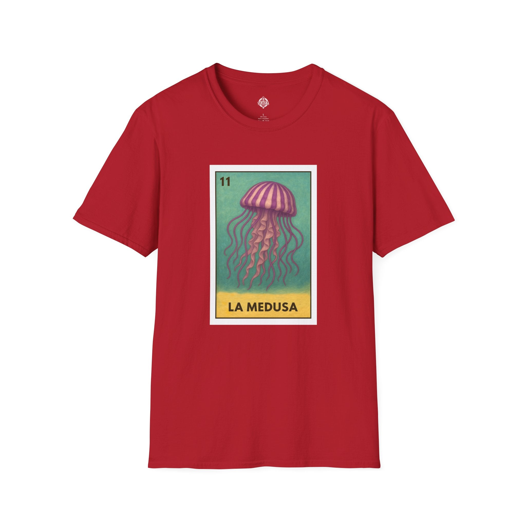 Sea Jelly Lotería cotton t-shirt image 16