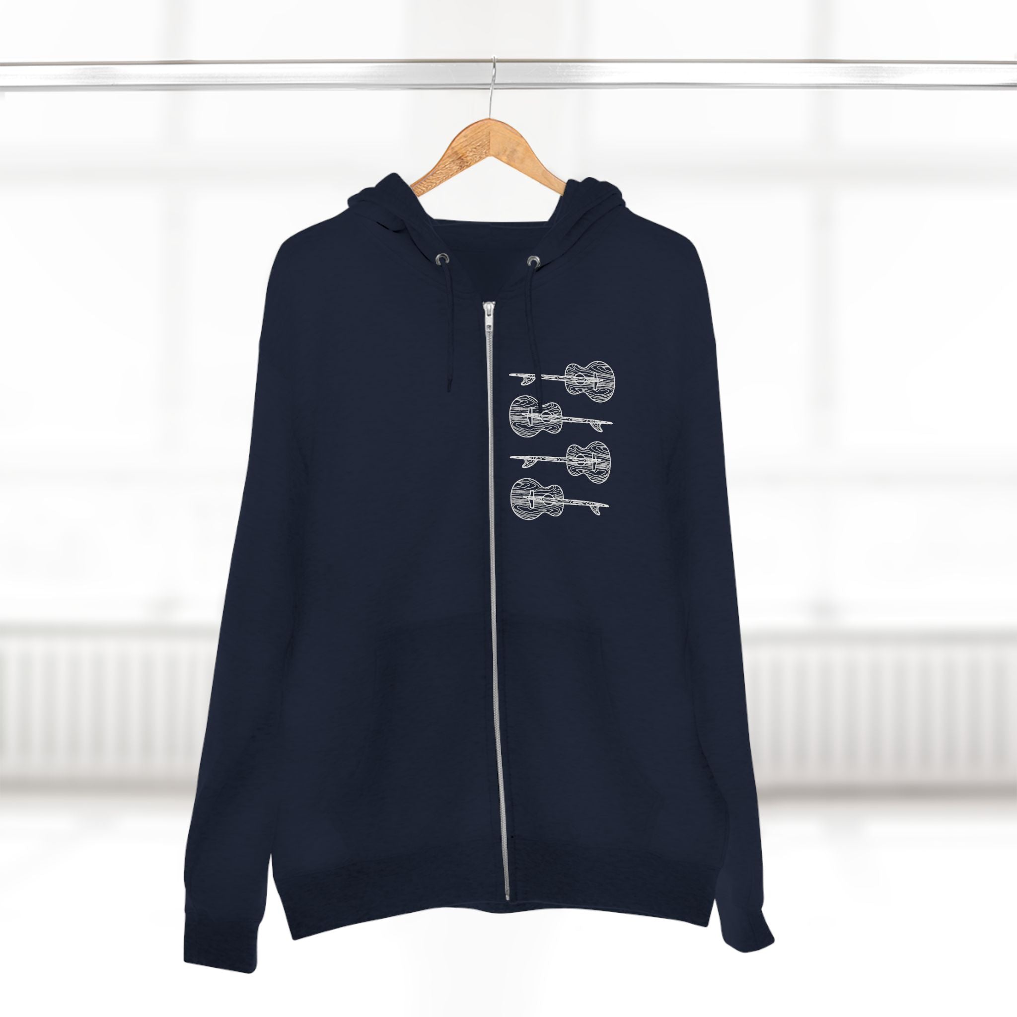 Ventana Santa Cruz Guitar Collab Zip Hoodie