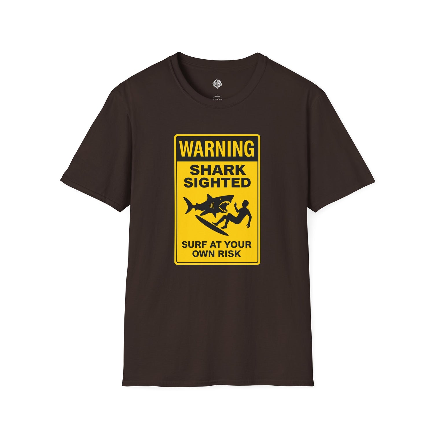 Shark Sighted cotton t-shirt image 4