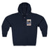 Orca Lotería zip fleece hoodie image 1