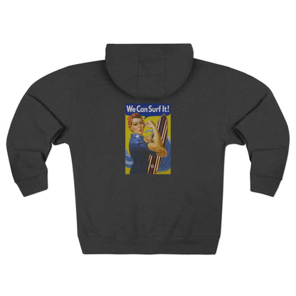 Rosie the Surfer zip fleece hoodie image 12