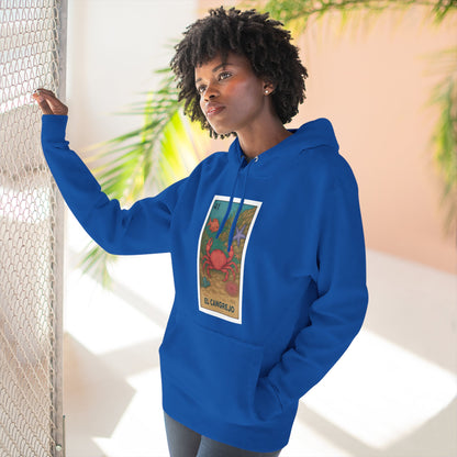 Crab Lotería fleece hoodie image 9