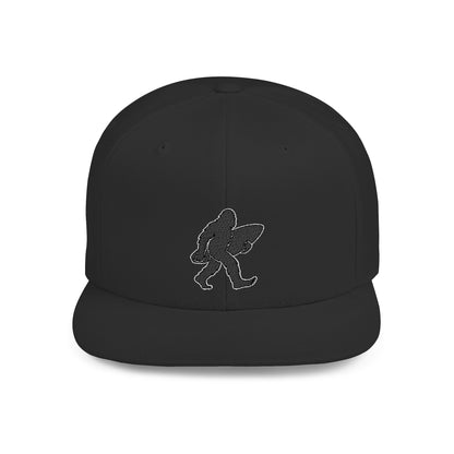 Ventana Surfsquatch Embroidered Flat Bill Snapback Hat