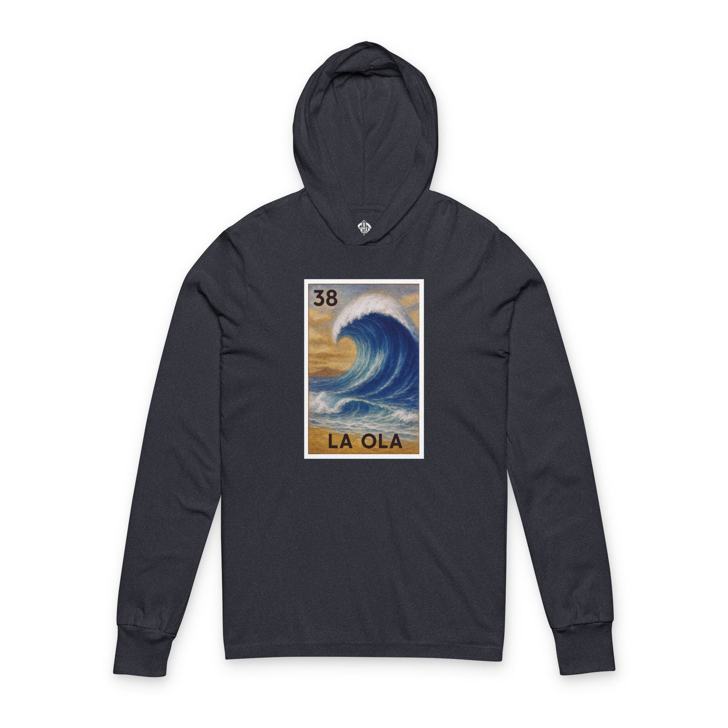Wave Loteria hooded long sleeve t-shirt image 1